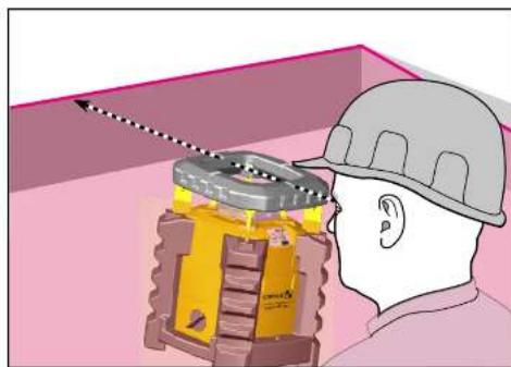 Stabila LAR 300 - Fonctionnement manuel sans fonction inclinaison - 2