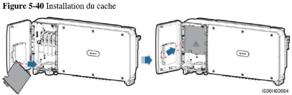 HUAWEI SUN200060KTL MO - Fermeture de la porte du compartiment de maintenance - 1