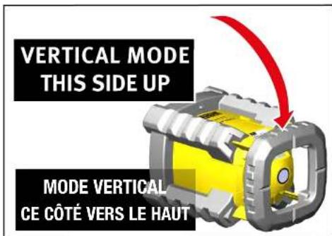 Stabila LAR 350 - Inclinaison des axes du laser - 2