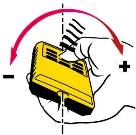 Stabila LAR 350 - Télécommande - maniement - 2