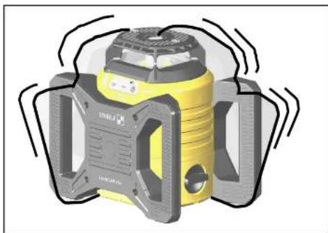 Stabila LAR 160 G - Fonctionnement automatique avec correction du nivellement - 1