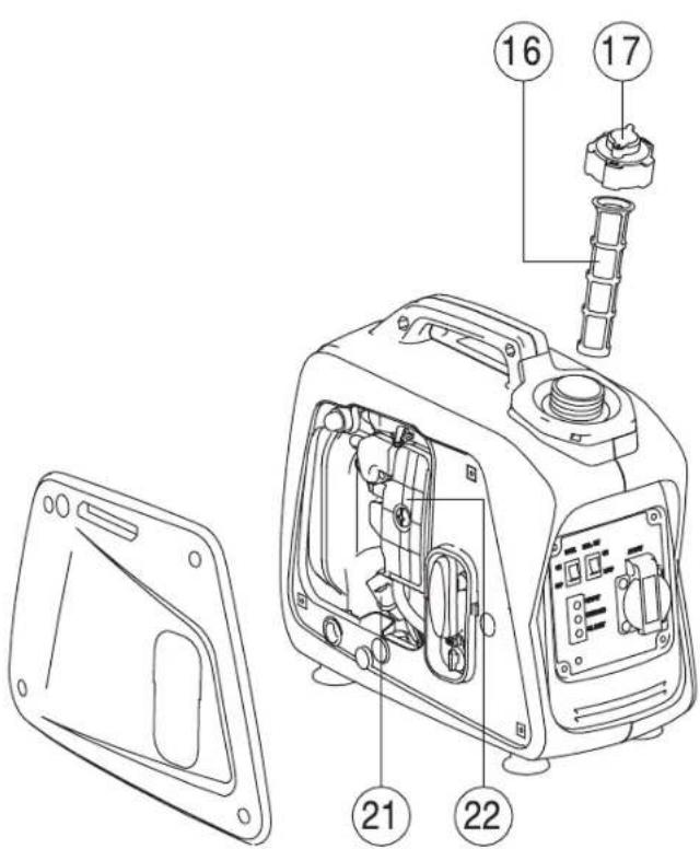 HYUNDAI 55002 - INVERTER BENZINE GENERATOR 55001/55002 - 5