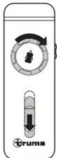 TRUMA Mover SX - Bouton rotatif et curseur - 5
