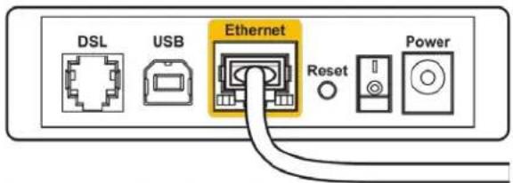 LINKSYS WRT32XB - Μήνυμα «Το καλώδιο Διαδικτύου δεν είναι συνδεδεμένο» (Your Internet cable is not plugged in) - 3