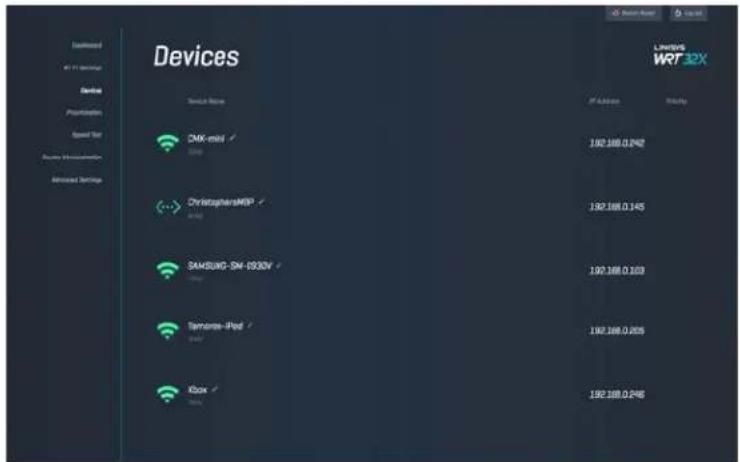LINKSYS WRT32XB - Dispositivos - 1