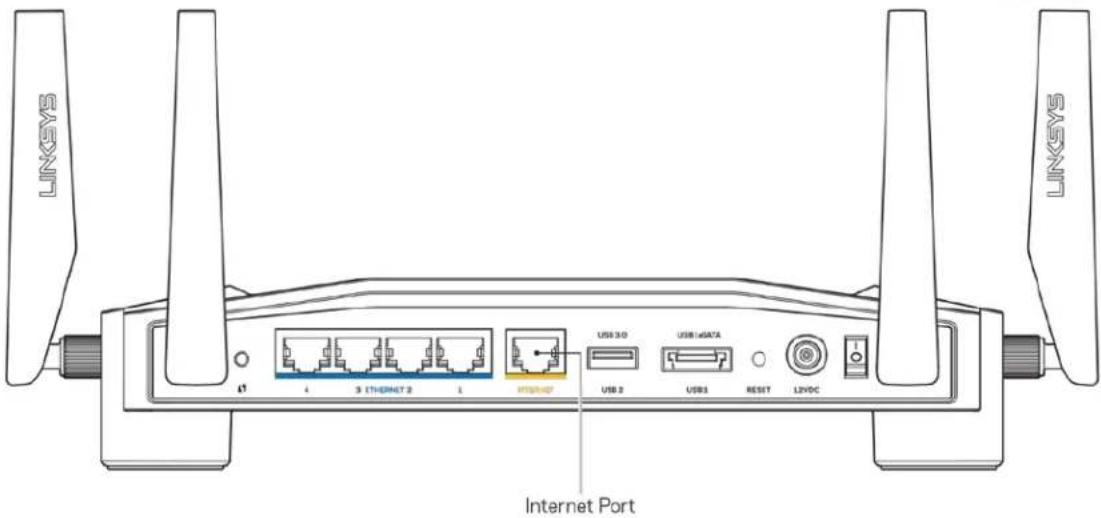 LINKSYS WRT32XB - 「您的網際網路纜線未插入」訊息 - 1