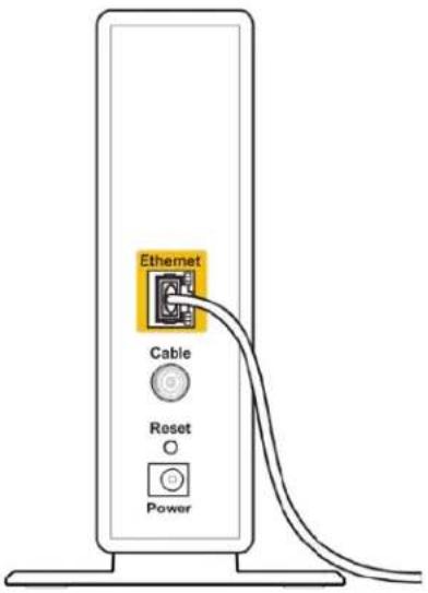 LINKSYS WRT32XB - Sporočilo, da internetni kabel ni priklopljen - 2