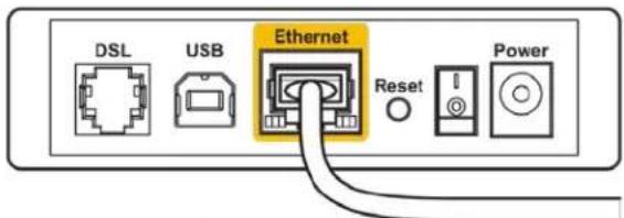 LINKSYS WRT32XB - Сообщение «Кабель Интернета не подключен» - 3