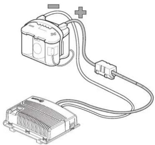 TRUMA Mover XT4 - Aansluiting van de accu - 2