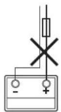 TRUMA Mover XT4 - Tilslutning af batteriet - 1
