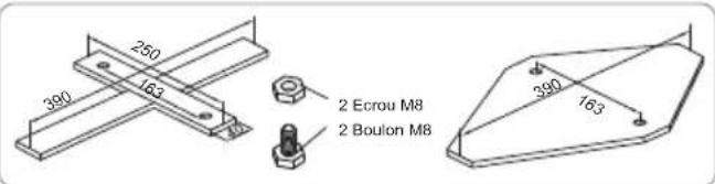 BESTWAY Flowclear 58123 - Fixation du support - 1