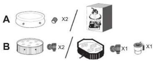 BESTWAY Flowclear 58400 - PARTS REFERENCE OVERVIEW - 2