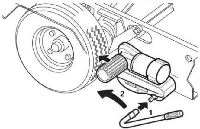 TRUMA Mover smart M - Rischio di lesions dovute a un uso scorretto della leva di avvincamento - 2