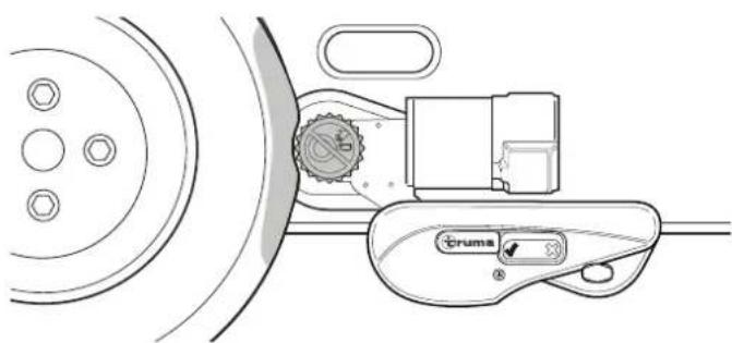 TRUMA Mover smart M - Verletzungsgefahr durch falsche Anwendung des Anschwenkhebels - 4