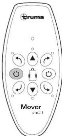 TRUMA Mover smart M - Rischio di danni materiali dovuti all'attivazione incontrolata dei tasti del telecomando - 1