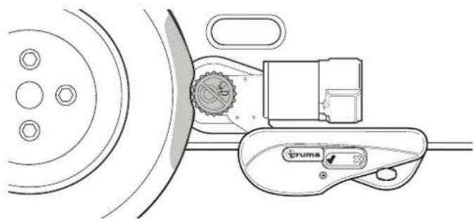 TRUMA Mover smart M - Rischio di lesions dovute a un uso scorretto della leva di avvincamento - 4