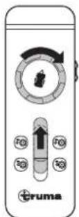 TRUMA Mover XT L - Bouton rotatif et curseur - 1