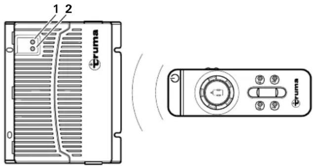 TRUMA Mover XT L - Abstimmung der elektronischen Steuerung mit der Funk-Fernbedienung - 1