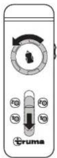 TRUMA Mover XT L - Control knob and slide control - 7