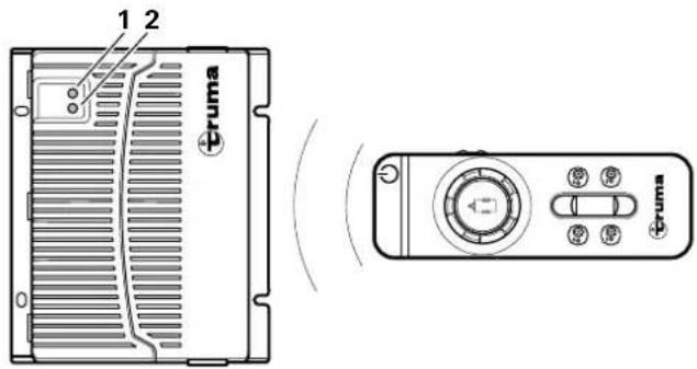 TRUMA Mover XT L - Sintonizzazione della centralina elettronica con il radiotelecomando - 1