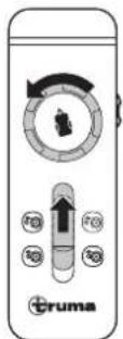 TRUMA Mover XT L - Bouton rotatif et curseur - 2