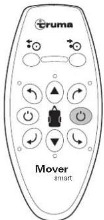 TRUMA Mover smart A - Switch off the remote control - 1