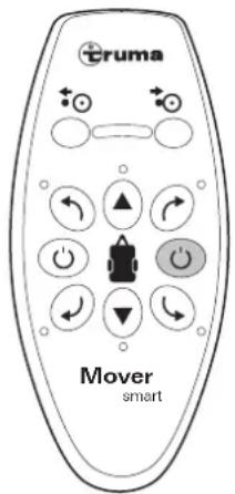 TRUMA Mover smart A - Arrêt de la télécommande - 1