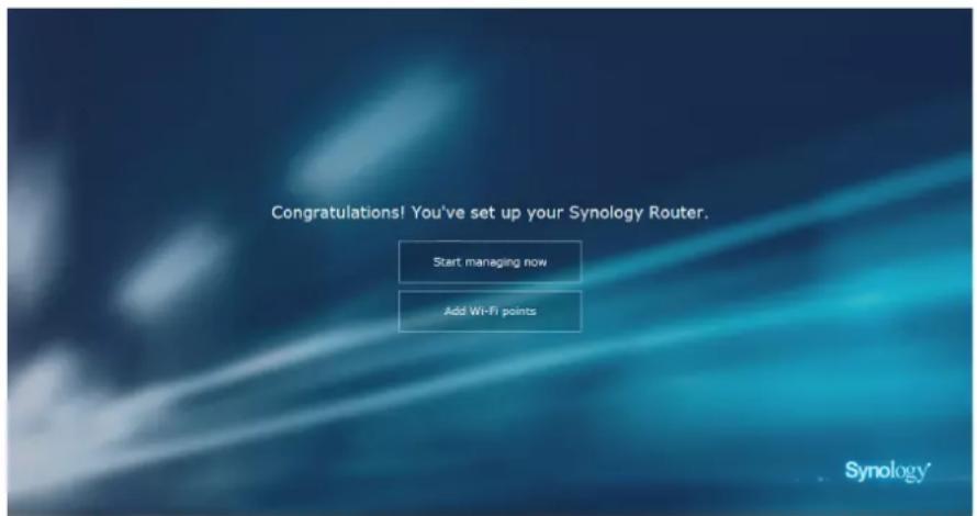 SYNOLOGY RT6600ax - Configuration de SRM (synology router manager) - 7