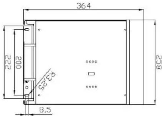 VICTRON ENERGY Phoenix Inverter 123000 230V - Dimensions 3k cabinet - 3