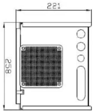 VICTRON ENERGY Phoenix Inverter 123000 230V - Dimensions 3k cabinet - 2