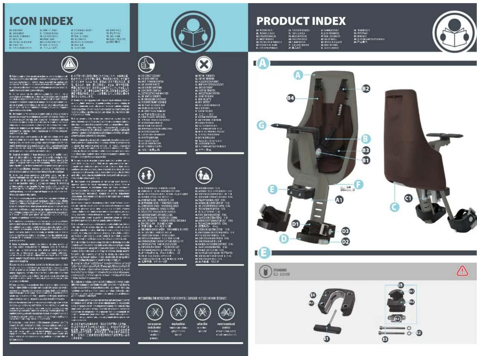 Bobike Exclusive mini Plus - FRONT SEAT - 12