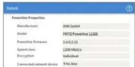 AVM FRITZ!Powerline 1220E - FRITZ!Powerline dans votre FRITZ!Box - 1
