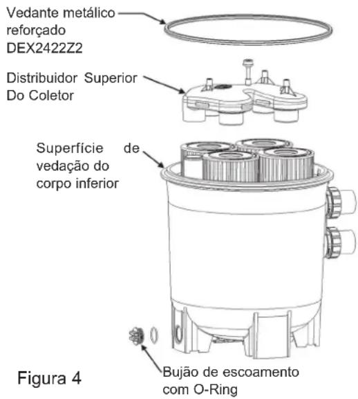 HAYWARD Swimclear C4030EURO - INSTRUÇÕES DE DESMONTAGEM DO FILTRO - 1