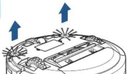 BISSELL EV675 - Replacing the Edge Cleaning Brushes - 1