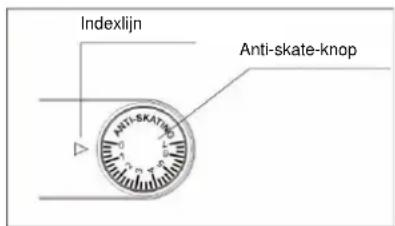 Soundmaster PL790 - Verstellen van anti-skating - 1