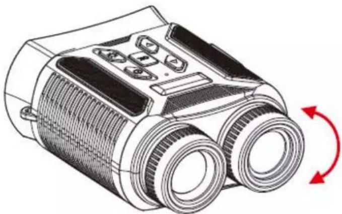 DENVER NVI491 - Réglage de la molette de mise au point - 1