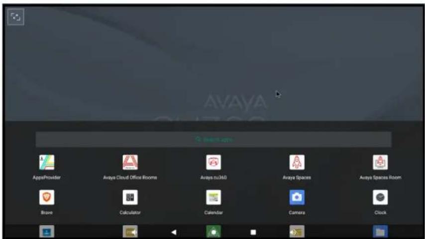 AVAYA CU360 - Le tiroir d'applications - 1