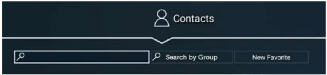 AVAYA CU360 - Recherche de contacts dans la liste des contacts de l'avaya CU360 - 1