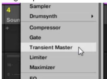 NATIVE INSTRUMENTS Maschine Mk3 - Ajouter un effet en affichage mix - 6
