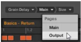 NATIVE INSTRUMENTS Maschine Mk3 - Sélectionner un paramètre dans le sélecteur de cible - 1