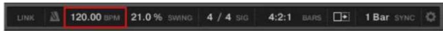 NATIVE INSTRUMENTS Maschine Mk3 - Tap tempo - 2