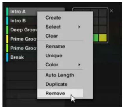 NATIVE INSTRUMENTS Maschine Mk3 - Retirer des sections - 2