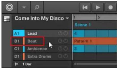 NATIVE INSTRUMENTS Maschine Mk3 - Établir le focus sur un sound - 1