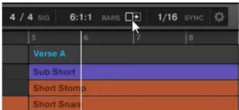NATIVE INSTRUMENTS Maschine Mk3 - Suivre la position de lecture au sein de votre project - 1