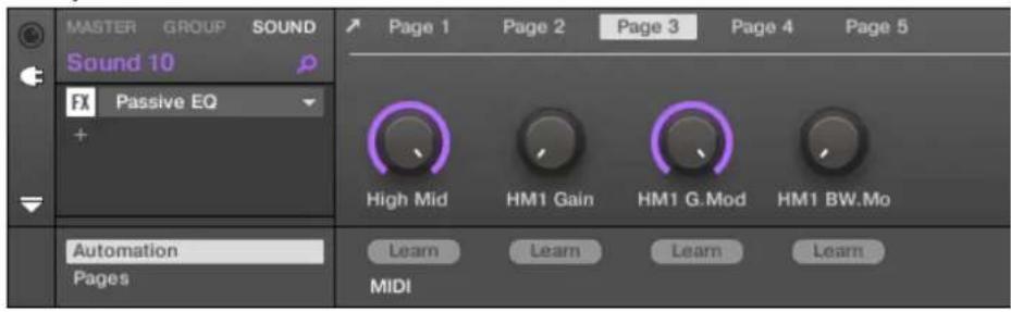 NATIVE INSTRUMENTS Maschine Mk3 - Utiliser les paramètres des plug-ins vst/au - 3
