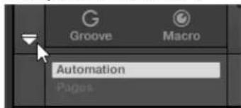 NATIVE INSTRUMENTS Maschine Mk3 - Utiliser le panneau automation de l'assignment area - 2