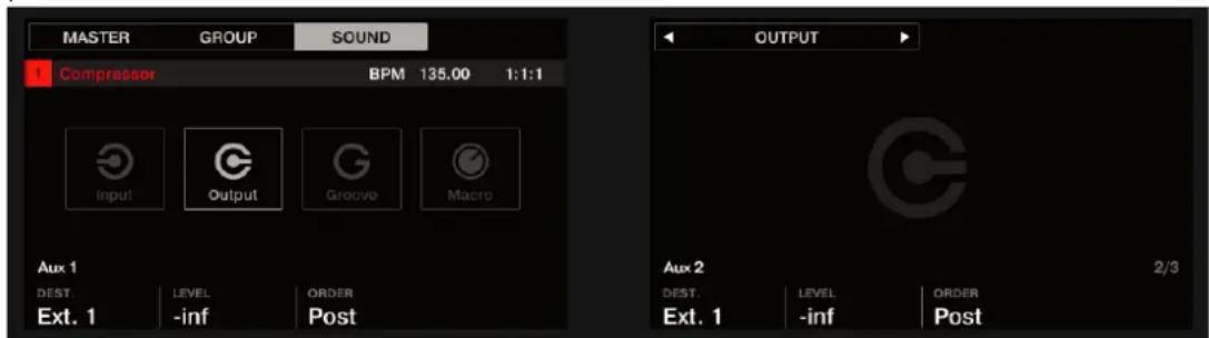 NATIVE INSTRUMENTS Maschine Mk3 - Router des signaux audio vers l'effet send depuis le contrôleur - 3