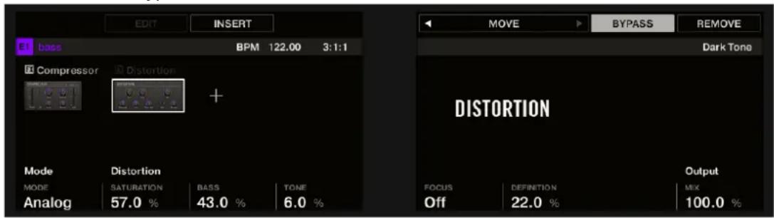NATIVE INSTRUMENTS Maschine Mk3 - Mettre un plug-in slot en bypass depuis le contrôleur - 1