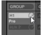 NATIVE INSTRUMENTS Maschine Mk3 - Configurer les sorties auxiliaires pour les sounds et les groups en affichage mix - 5