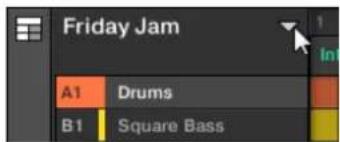 NATIVE INSTRUMENTS Maschine Studio - Vue d'ensemble de la gestion des sections - 2